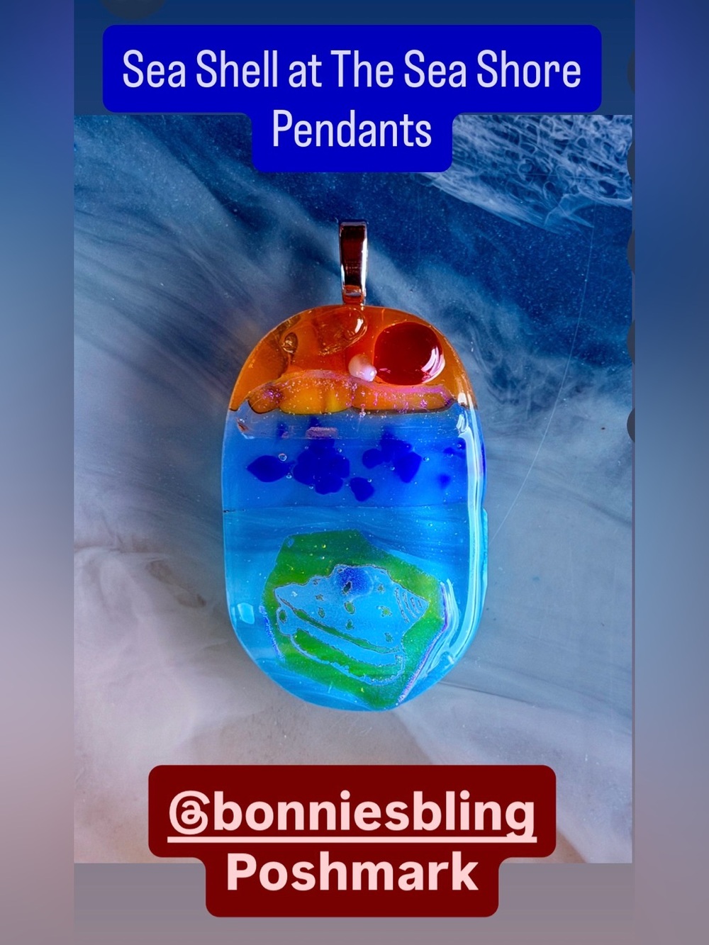 Bonnie’s Bling One of a Kind Fused Glass Jewelry and Accessories to Wear.
